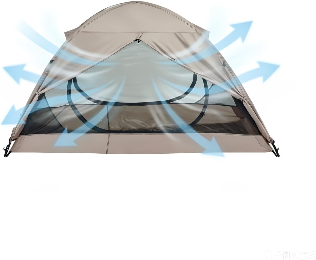 Ultralight 4-Season Waterproof 2-4 Person Portable Compact Backpacking Dome Tent–Easy Setup Outdoor Essenssial Weather Resistance Gear for Camping, Hiking, Hunting