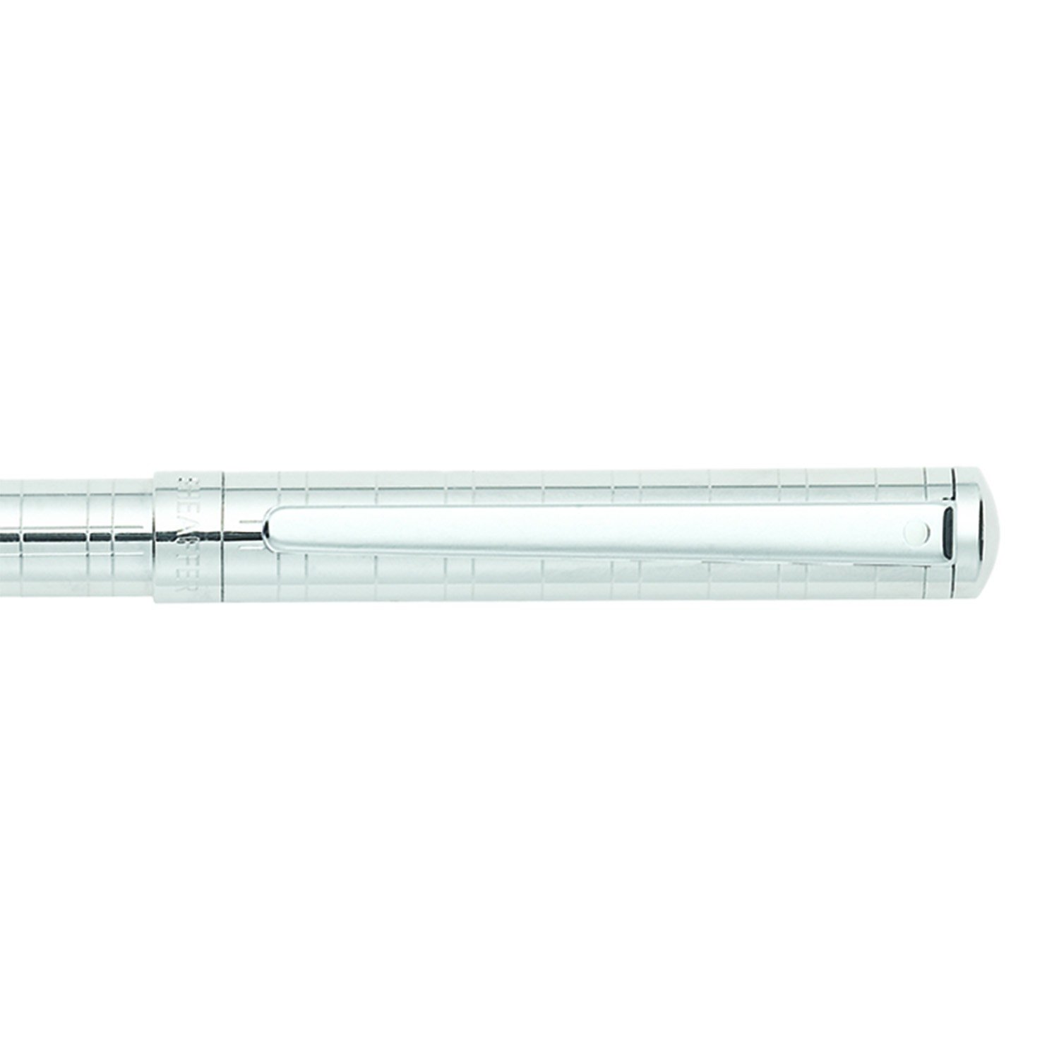 Sheaffer Intensity Füllhalter – Carbon-Korpus, Chrom-Kappe, Inkl. Tintenpatronen & Konverter, Medium Feder