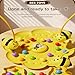 Logchci Busy Bees Game, Magnetic Bee Toy with Adjustable Headband, Fun Family Party Game for Adults and Groups, Indoor Outdoor Use (4-Player Game)