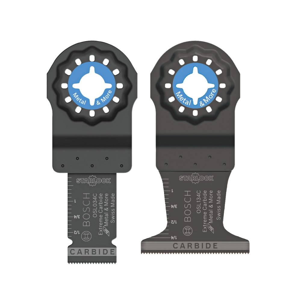 Bosch OSL002CH Starlock® Oscillating Multi-Tool Accessory Blade Set 2 pc.