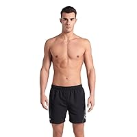 Arena Fundamentals Logo Boxer Costume Uomo Mare e Piscina, Costume da Bagno in Morbido