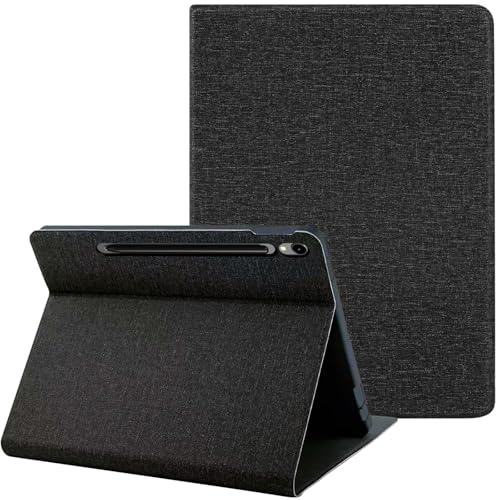 Housse en cuir Galaxy Tab S10 Lite et S9 finition premium avec rabat antichoc