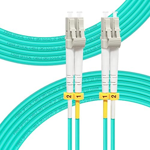 LC to LC Fiber Patch Cable OM3 Multimode 20M/66ft