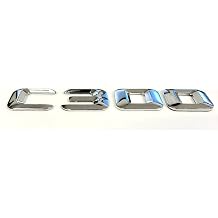 1PC 2010-2013 C300 C 300 Car Trunk Rear Letters Word Badge Emblem Decal Sticker Silver