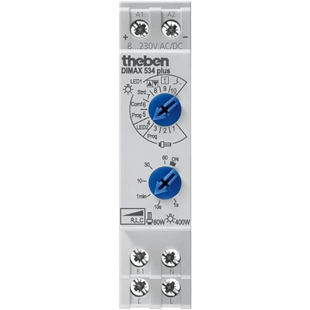 Theben 5340001 DIMAX 534 plus variateur universel R/L/C 3 scènes