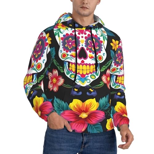 Sweats à capuche homme imprimé floral pour en finir avec les looks ternes