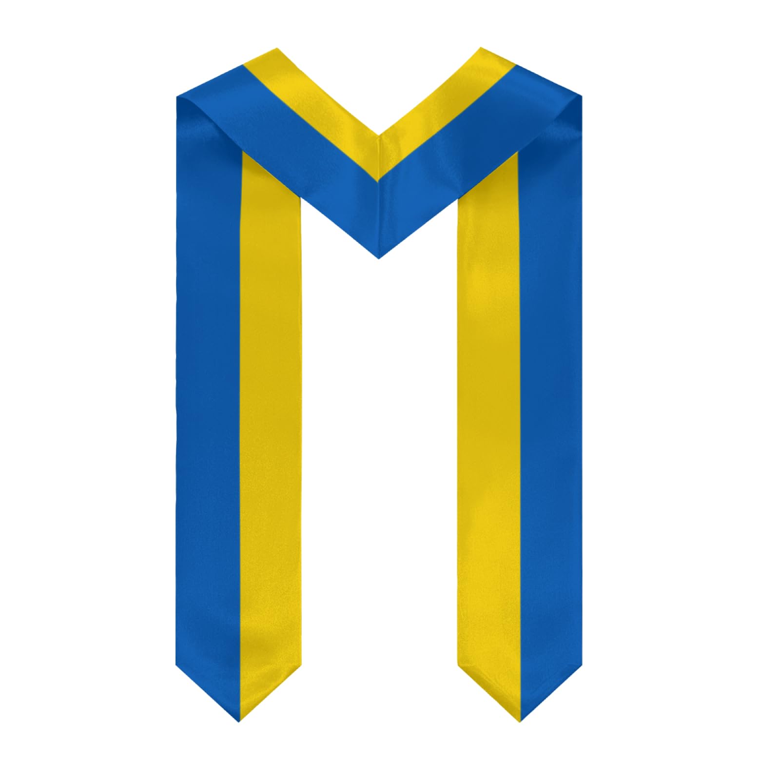 DABOYOZHZH Ukraine Flag Cool Graduation Stole Shawl Sash Honor For Study Aboard International Students
