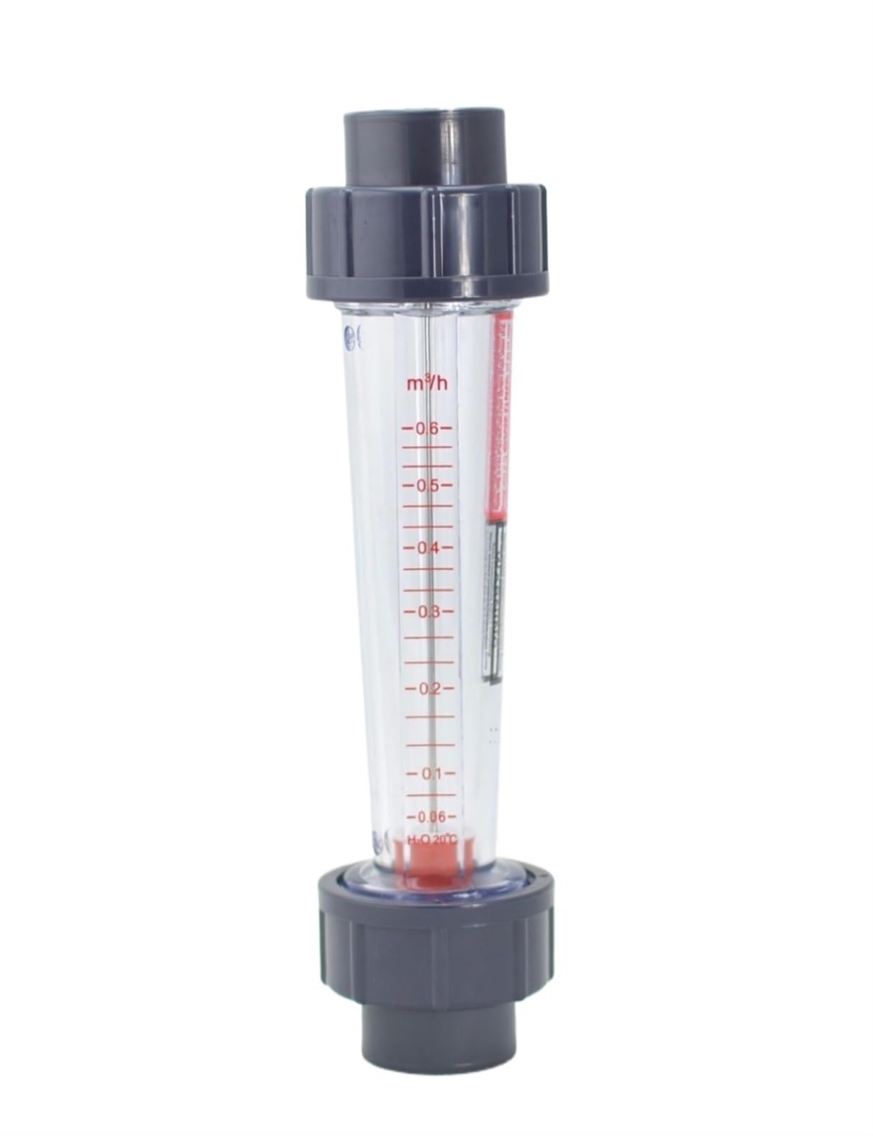 Rotámetro for Agua de tuberías LZS-25 Caudalímetro(300-3000LPH)
