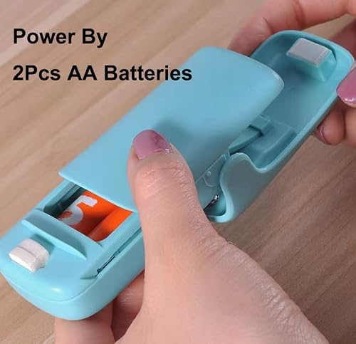 Ulysia Mini Bag Sealer, Handheld Heat Vacuum Sealer And Cutter, Portable Chip Bag Resealer Machine For Plastic Bags Food Storage Snacks Freshness (Batteries Not Included) #TOP2