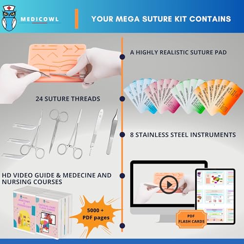 Medicowl MEDIC_2022 Suture Practice Kit For Students thumb #1