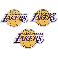 3 parches decorativos para coser o planchar de la NBA Lakers
