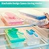 Food-grade Silicone Ice Cube Tray with Lid and Storage Bin for Freezer, Easy-Release 2 * 36 Small Nugget Ice Trays 1 ice Bucket & Scoop, Flexible Ice Cube Molds with Ice Container #5
