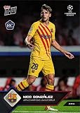 2021-22 Topps Now UEFA Champions Soccer #38 Nico Gonzalez Rookie Card