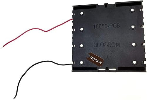 Miniatura 6 de Soporte para batería 18650, 3 piezas, 4 ranuras x 3.7 V, 14.8 voltios, caja de almacenamiento de batería DIY, en serie, caja de baterías de plástico