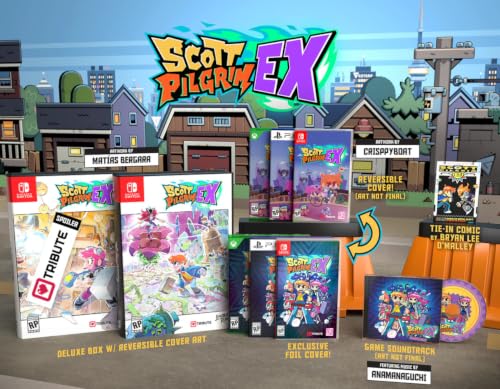 Scott Pilgrim EX Deluxe Adventure Edition (Limited Run Games) - for Nintendo Switch image 4