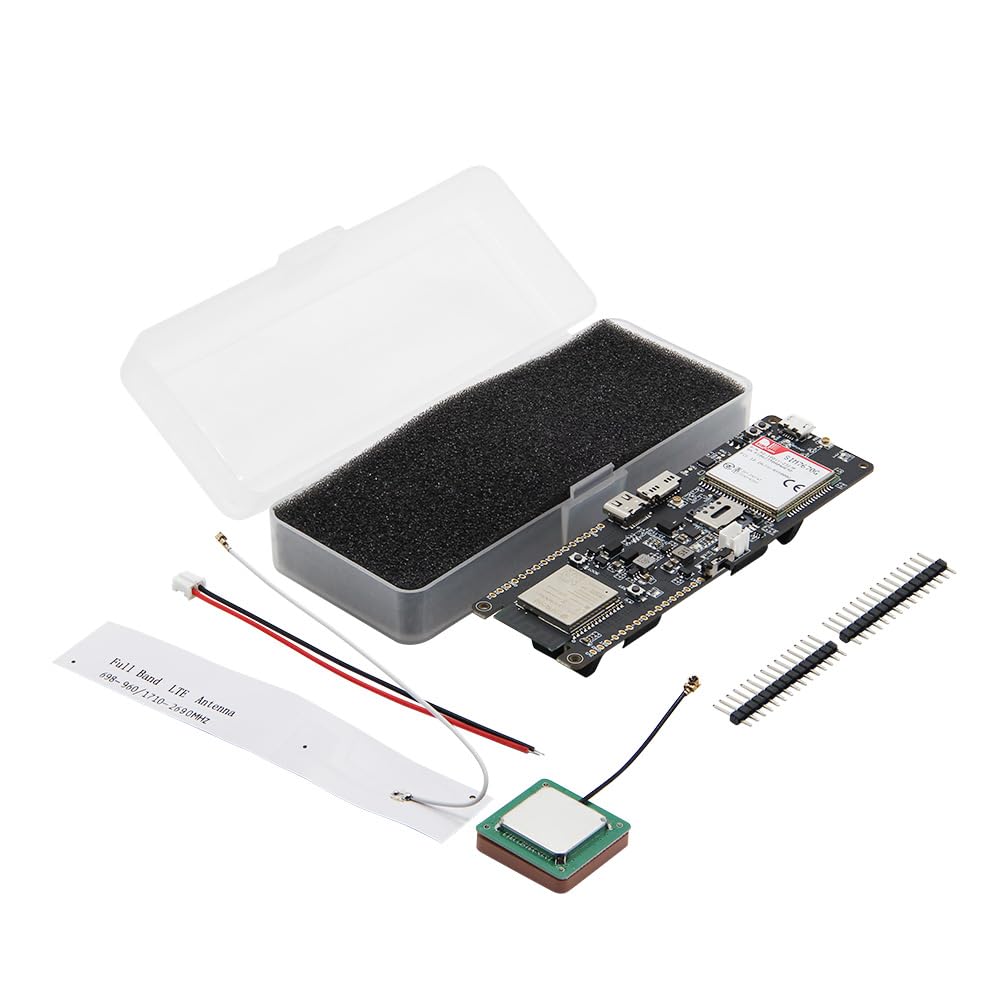 LILYGO T-SIM7670G-S3 ESP32-S3 4G LTE Carte de développement TTGO pour appareils IoT de communication cellulaire sans fil à faible consommation et longue portée avec GPS