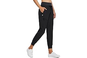 BALEAF Hiking Pants for Women with Pockets, Women's Joggers Lightweight Hiking Pants...