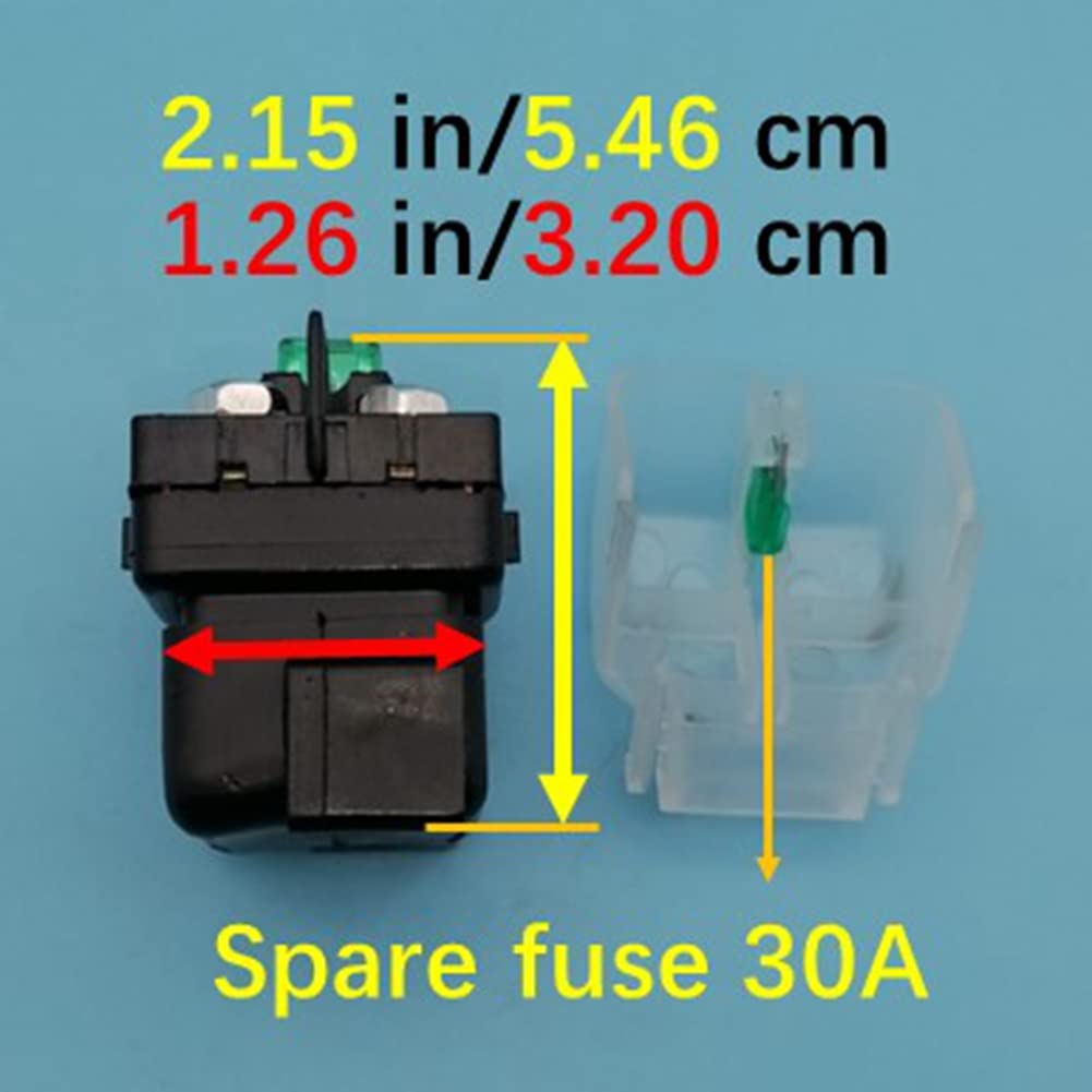 31800-41G00 Starter Solenoid Relay for Suzuki King Quad LT-A450 LT-A450X LT-A450XZ LT-A500 LT-A500X LT-A700X LT-A750 LT-A750X GSX1300BK BKA GSX-R1000 GSX-R750 GSX-R600 SFV650 Z127