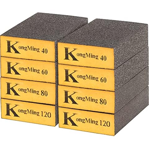 Austings KONGMING Esponjas de Lijado 8 Piezas Cover