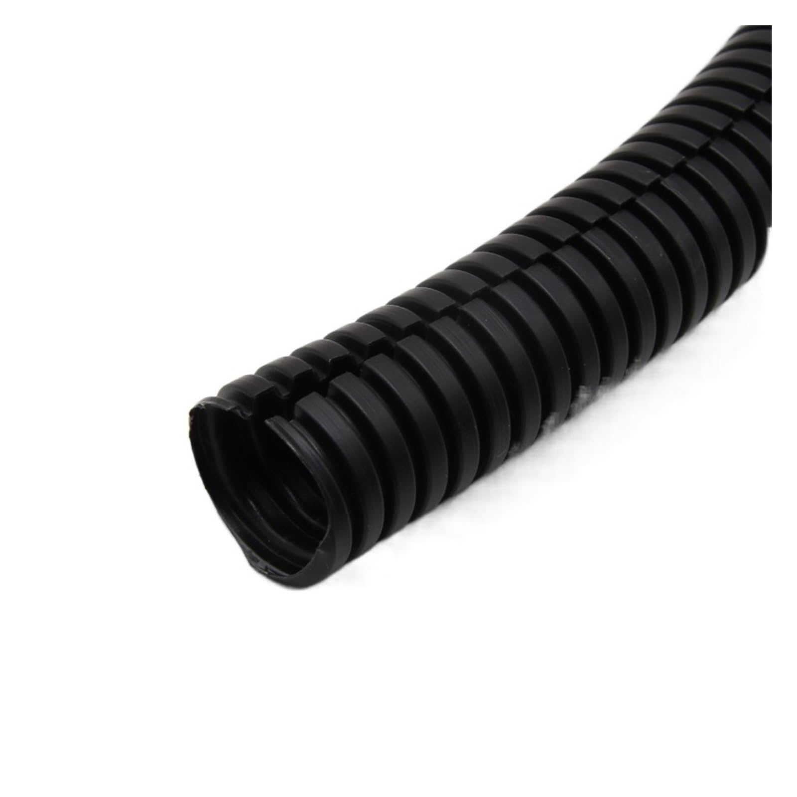 Tubo corrugato in PP da 7,5 mm-34,5 mm, 1/5/10 m, guaina protettiva per filettatura, guaina protettiva nera flessibile per cablaggio elettrico, dimensioni AD 7,5 x ID 5,5 mm