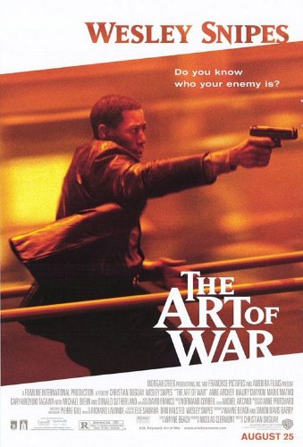 ART OF WAR (2000) Original Movie Poster 27x40 - Dbl-Sided - Wesley Snipes - Donald Sutherland - Maury Chaykin - Anna Archer