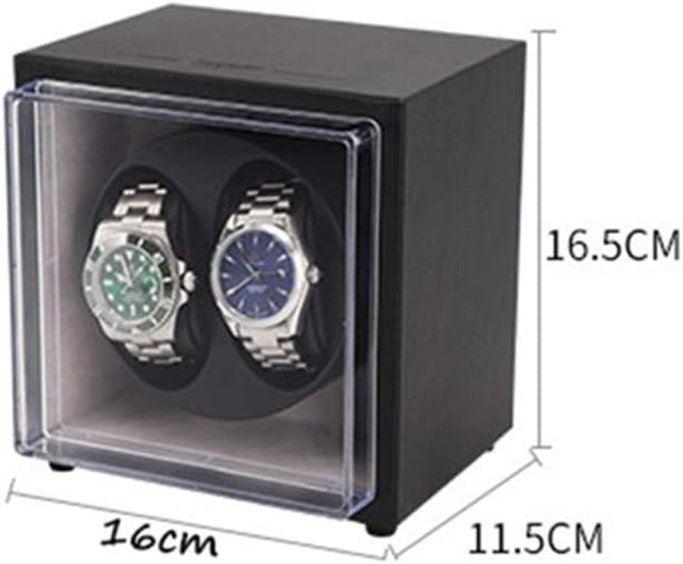 Watch Winders Watch Winder Boxes 2+0 Shake Table Device Watch Box Winding Box Rotary Swayer Automatic Mechanical Watches Silent Antimagnetic Shake Table Turn Table Device Watch Box,B