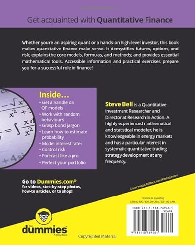 Quantitative Finance for Dummies