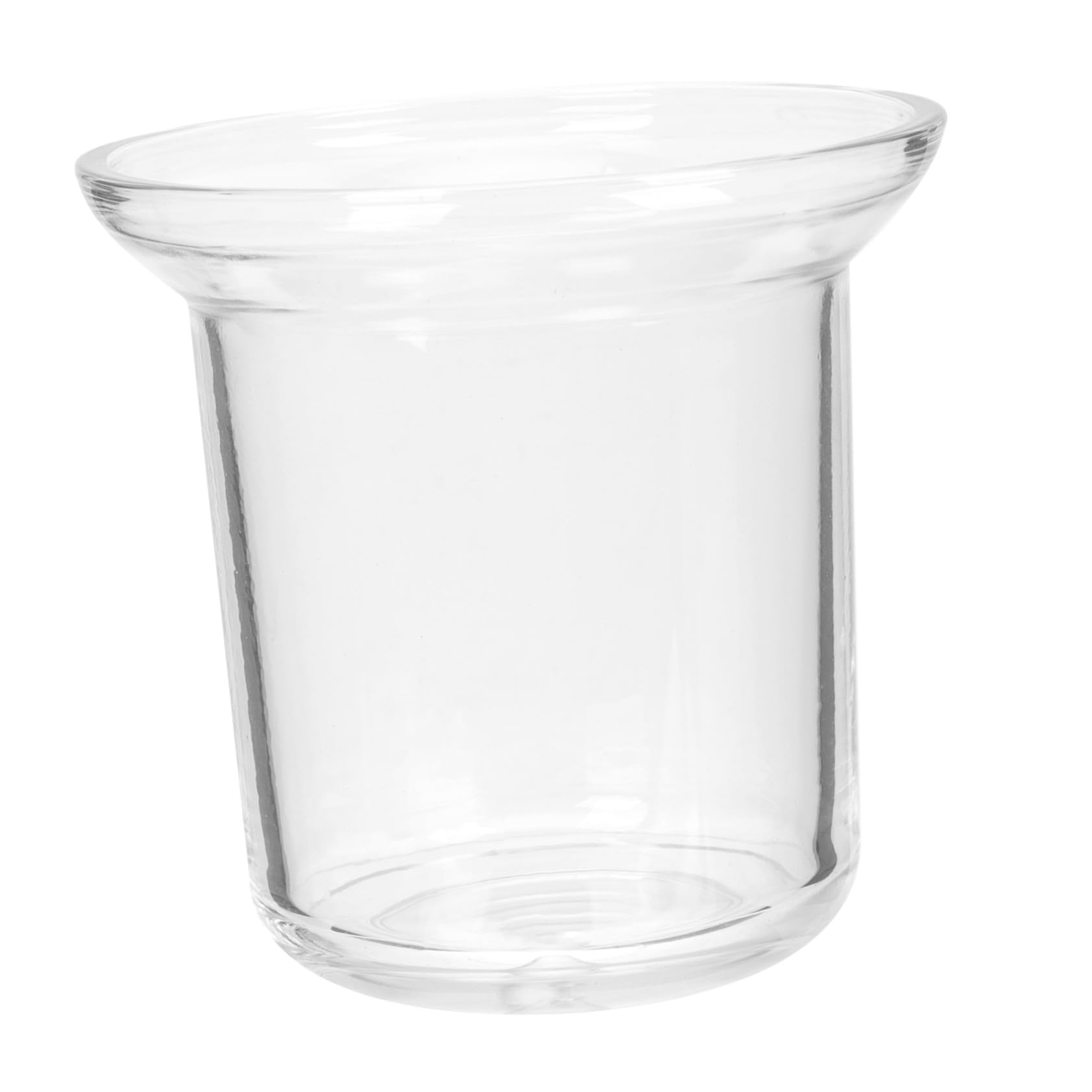 Support de brosse pour toilette propre et bien organisé Ipetboom en verre