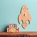 Rocket Light Switch Plate Cover (Toggle Style) - Handmade Wooden Outer Space Nursery Room Decor