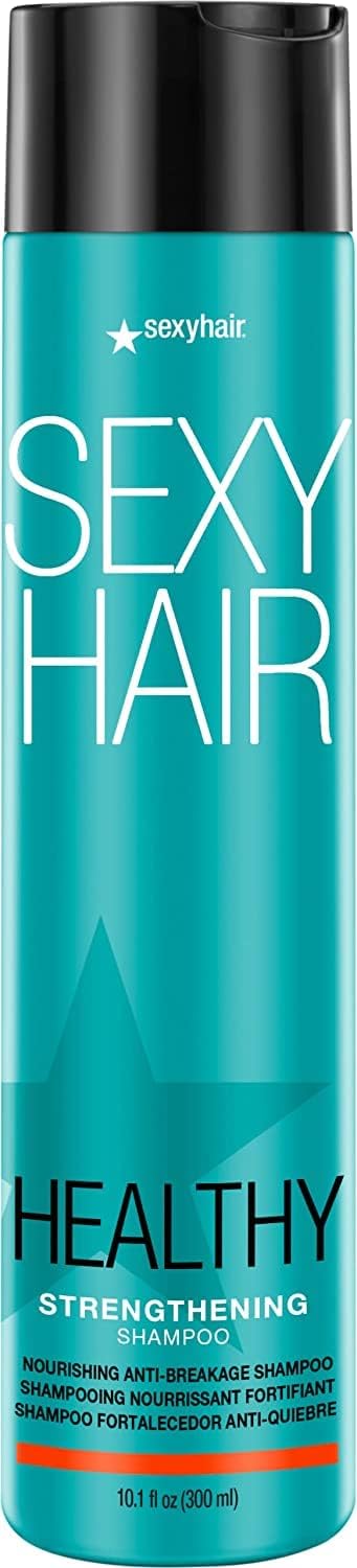 SexyHair Healthy Strengthening Anti-Breakage Shampoo/Conditioner | Helps Provide Strength and Flexibility to Damaged Hair | SLS and SLES Sulfate Free