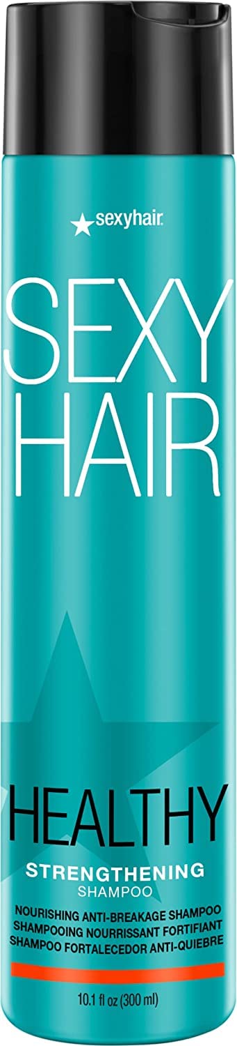 SexyHair Healthy Strengthening Anti-Breakage Shampoo/Conditioner | Helps Provide Strength and Flexibility to Damaged Hair | SLS and SLES Sulfate Free