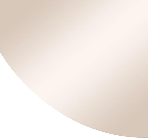 Miniatura 9 de Deco 79 Espejo de pared simplista de madera con marco minimalista fino, 24 x 1 x 24 pulgadas, blanco