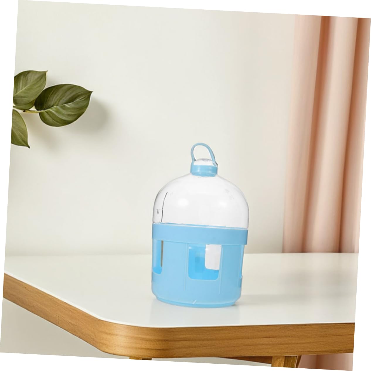 POPETPOP 2 Bebederos para Palomas Boca Ancha de Abs, Dispensador de Agua para Jaulas Que Facilita la Limpieza y Promueve Hidratación Saludable