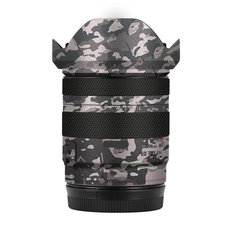 Autocollant Tamron 11-20 mm F2.8 Canon RF film de protection anti-rayures motif camouflage champ