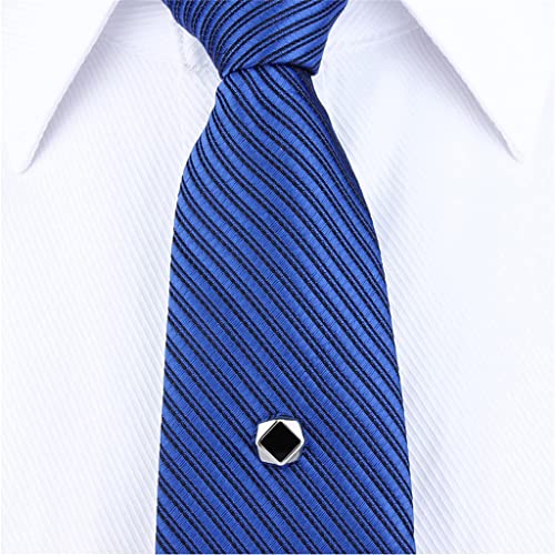 Clips de corbata accesorios decorativos metálicos para evitar que la corbata se mueva 3