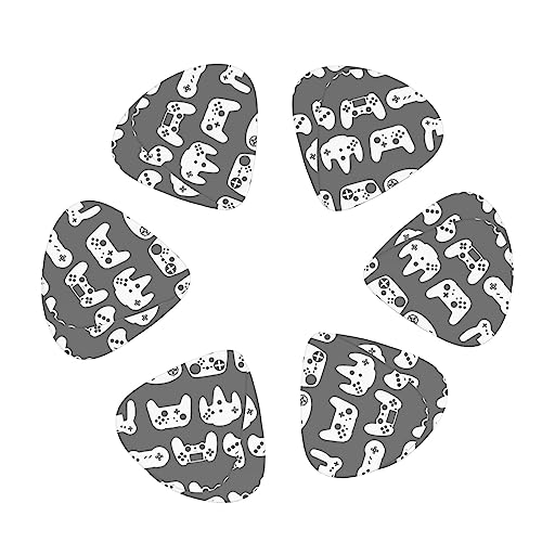 Lot de 12 médiators pour guitare et basse Blanc - Les Beatles, Paul McCartney, John Lennon, RIngo Starr, George Harrison Lot de 12 médiators pour guitare et basse Blanc – Image 3