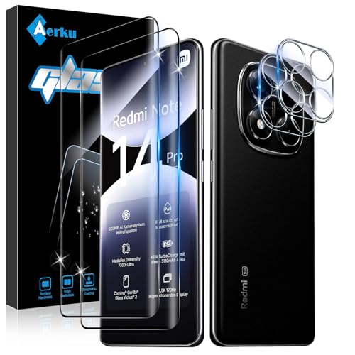 [Preciso Design] - Vetro temperato schermo protettore per Xiaomi Redmi Note 14 Pro 5G / Xiaomi Poco X7. Si adatta perfettamente alla forma. Ritagli precisi, vestibilità perfetta