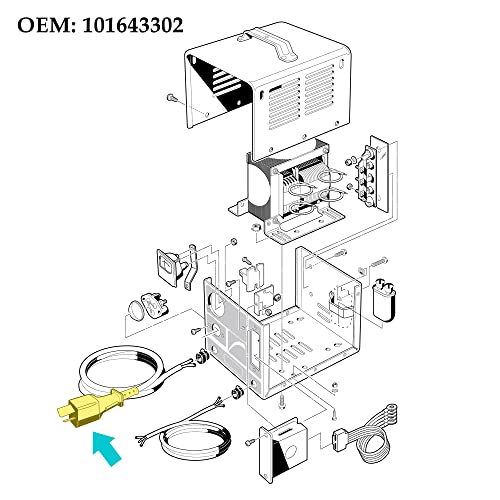 10L0L Crow Foot 2 Prong 36V Charger Plug For Ezgo, Yamaha, Club Car Electric Golf Cart 36V Charger #TOP5