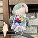Parrot Bird Supplies,Light Flying Clothes,Summer Dress Skirt With Colorful Flower,Comfortable And Suitable For Tiger Skin,Green Cheek Parrot,Little Sun Parrot, Monk Parrot, Lovebird,etc. (Medium)