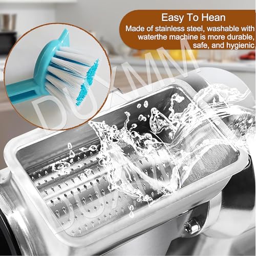 Rallador Eléctrico de Queso Comercial con Cubeta Inoxidable miniatura 4