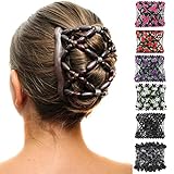 ✡Verschiedene Frisuren - Dieses haarschmuck damen set eignet sich für alle Arten von Frisuren, wie Pferdeschwanz, Kugelkopf usw. Es eignet sich hervorragend für jeden Haartyp, von dickem bis dünnem Haar, lang oder kurz. Es kann auch leicht halten Haare beim Schneiden, Stylen oder Salon.