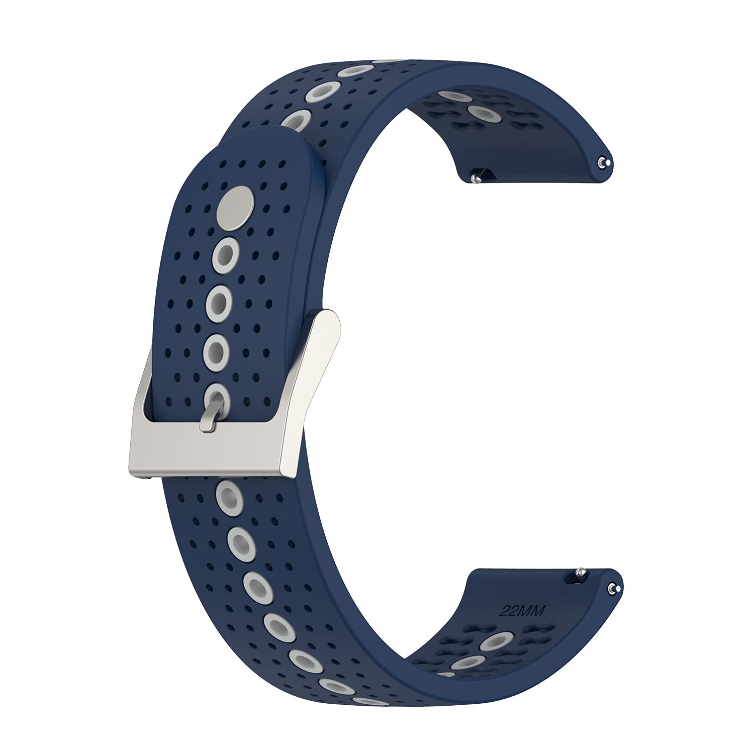 Bandas de silicona de 22 mm compatibles con Suunto 9 Peak, pulsera de repuesto para Suunto 9 Peak (paquete de 5)