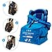 Clearworld Car Seat Travel Bag for Air Travel, Durable Gate Check Bag for Airport,Foldable Baby Stroller Travel Carry Bag, Fits Car Seats, Infant Carriers & Booster,Universal Size(Blue)