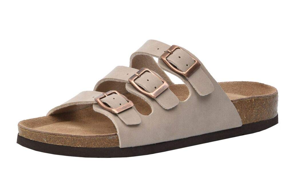 CUSHIONAIREWomen's Lela Cork footbed Sandal with +Comfort