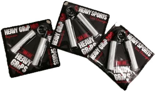Hand Grippers 3 Grip Set 100-200 lb Resistance