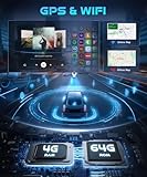 Rimoody 4G 64G Android Car Radio for Ford Focus Exi MT 2 3 Mk2/Mk3 2004-2011 9'' In-Cell Screen Car Stereo Wireless CarPlay Android Auto GPS/Bluetooth 5.0/FM RDS/EQ/Wi-Fi/Mirror Link/AHD Backup Camera - Image 4