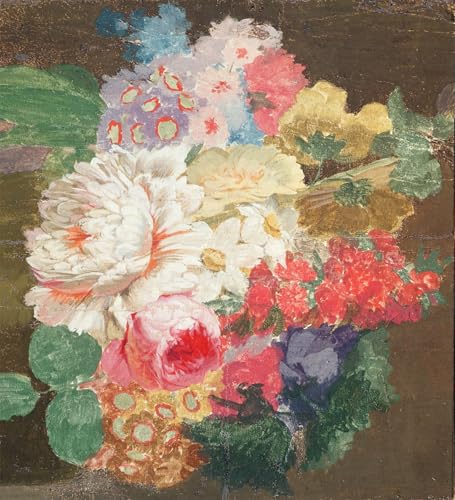 Affiches et gravures fleurs Nicolaes Van Veerendael, impression toile moderne 60x90cm