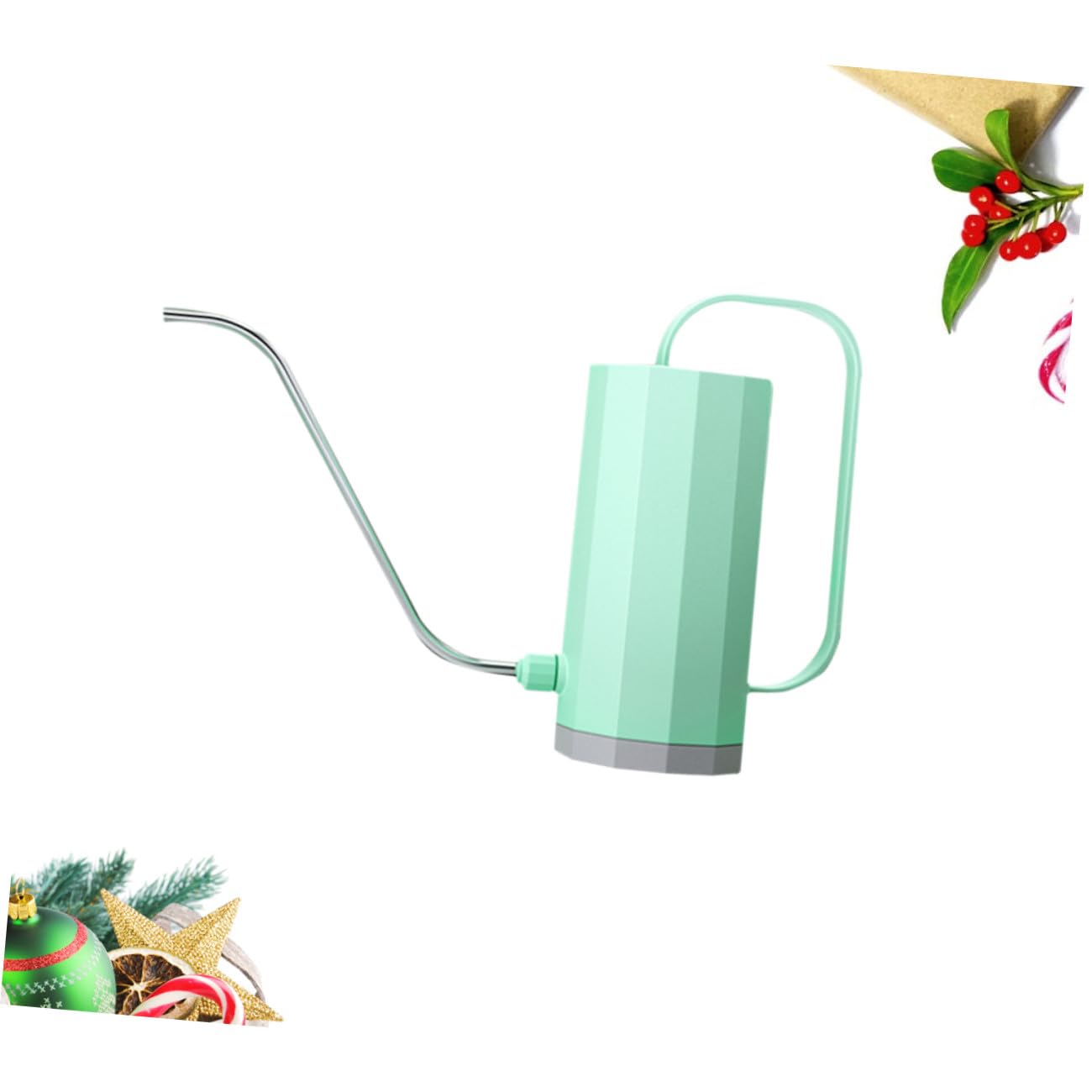 POPETPOP 2pezzi Annaffiatoio s Shape Con Beccuccio Lungo Strumento Da Giardinaggio Plastica Verde Per Piante Da Ed Esterno Design Ergonomico e Resistente