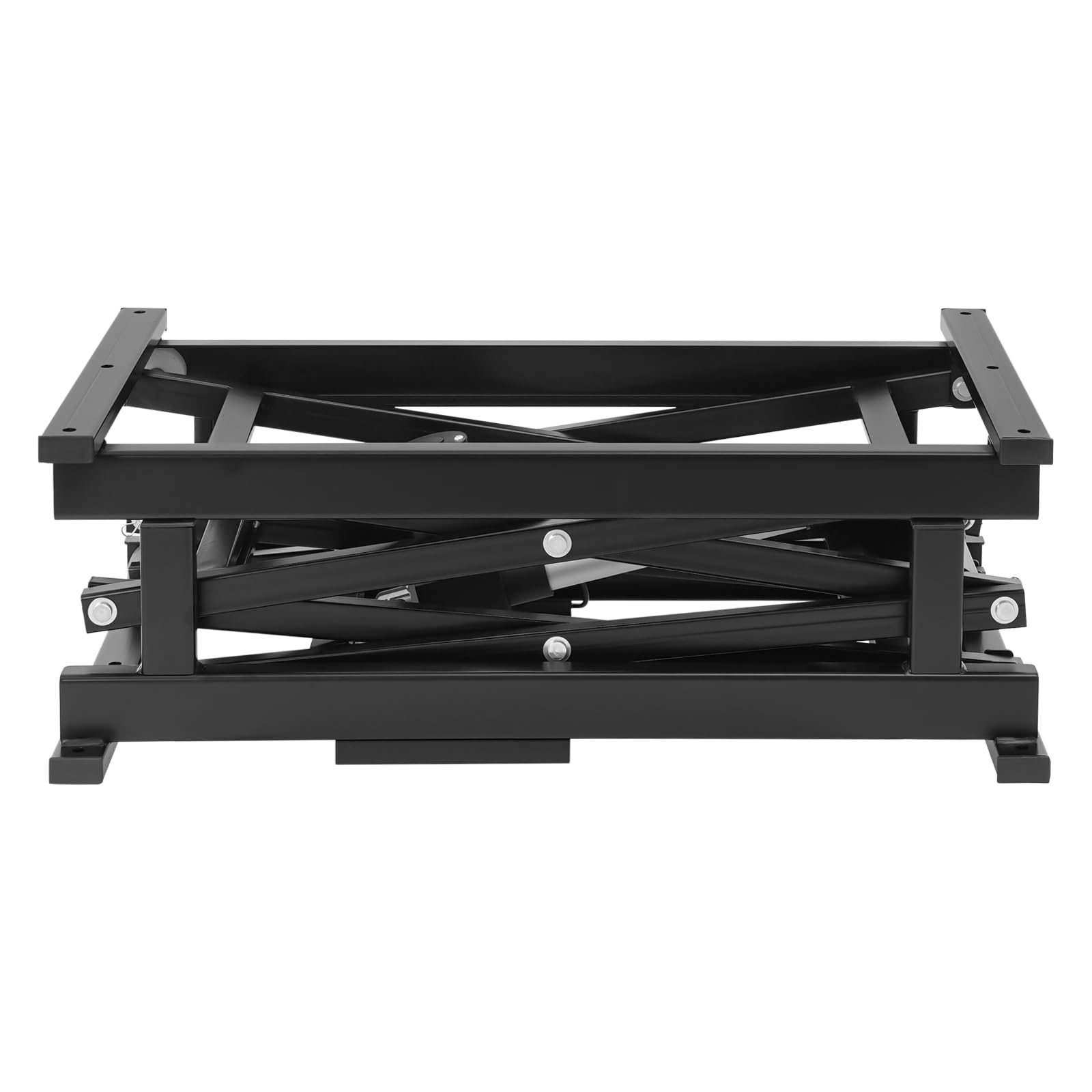 Table élévatrice électrique hydraulique de 26,5 à 127 cm, capacité de charge de 64 kg, 5 mm/s CC 24 V avec télécommande, plateforme réglable en hauteur, pour bureau à domicile