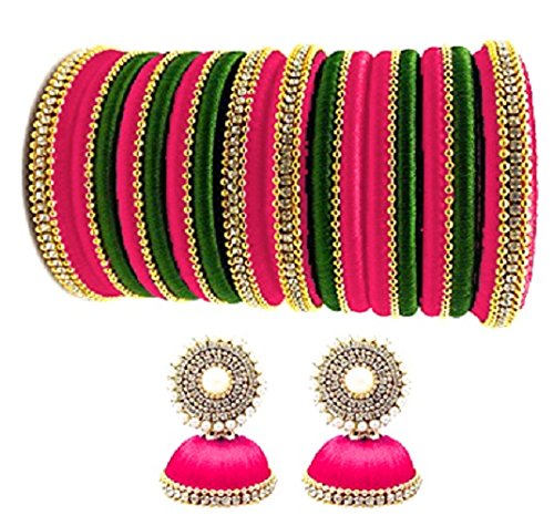 Silk Stone Bangle Set Size 2/0
